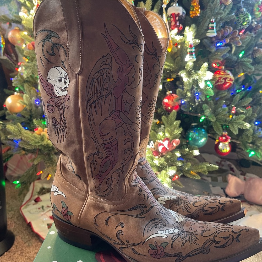 Old Gringo Men’s Demonias Tan Boots ***RARE*** | Size 10D US